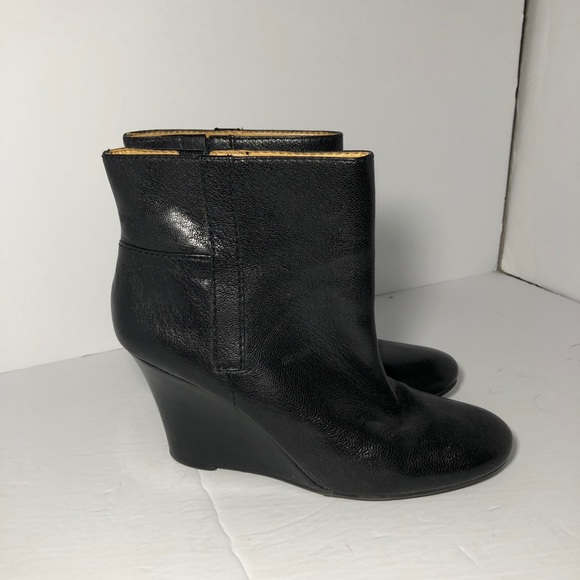 Shoes | Nine West Wedge Booties | Poshmark